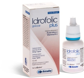 Idrofolic plus gocce 15ml