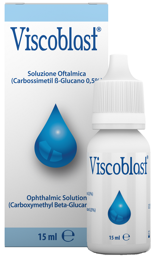 Soluzione oftalmica viscoblast 15 ml