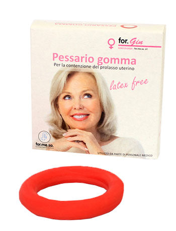 Pessario in gomma monopaziente misura 70mm per contenzione del prolasso uterino 1 pezzo