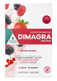 Dimagra protein red fru 10bust