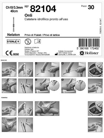 Catetere idrofilico onli 40 cm ch 10 30 pezzi